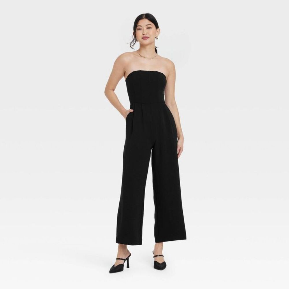 Open Box - A New Day - Women's Jumpsuit - A New Day Black XS Black